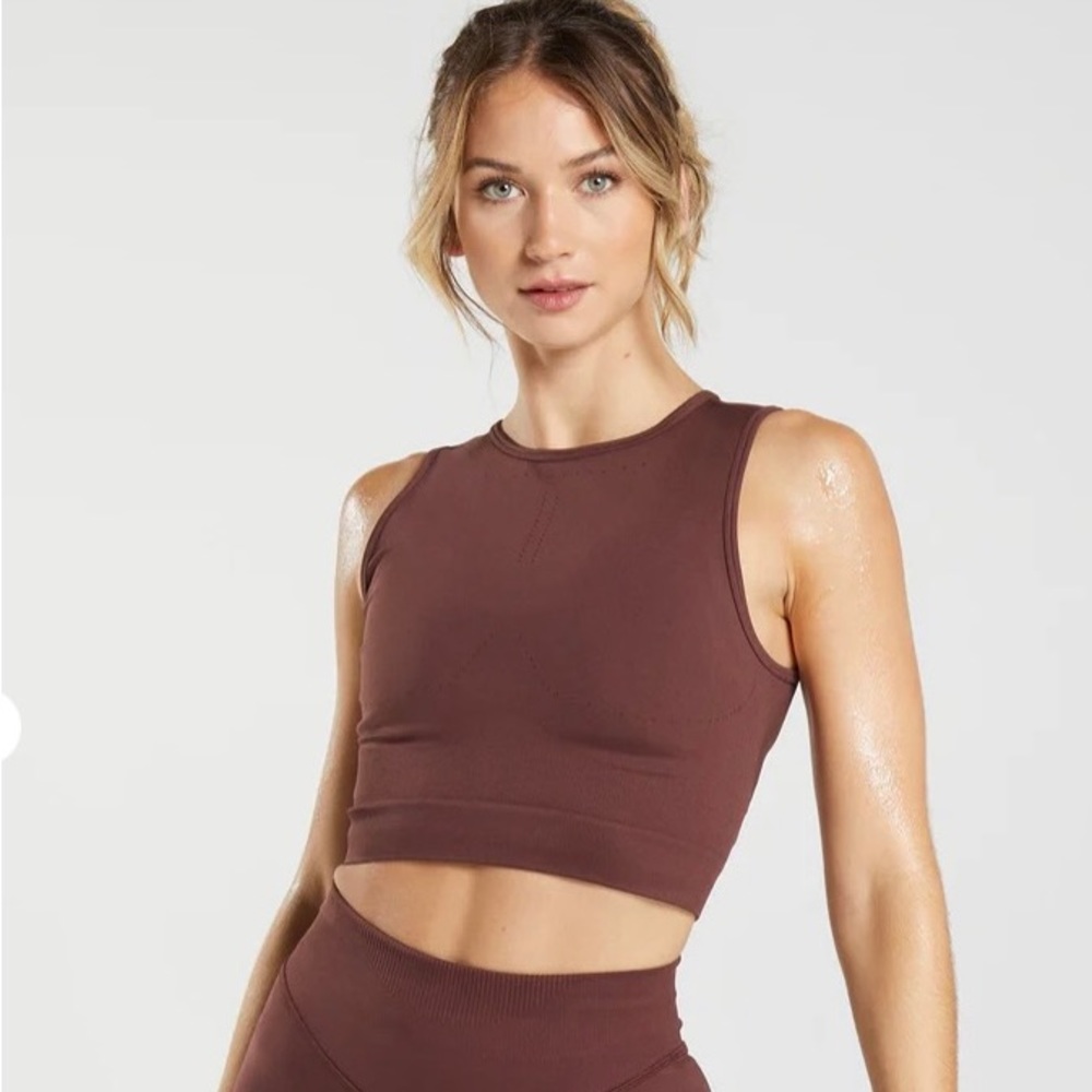 Gymshark Sweat Seamless MIDI Tank